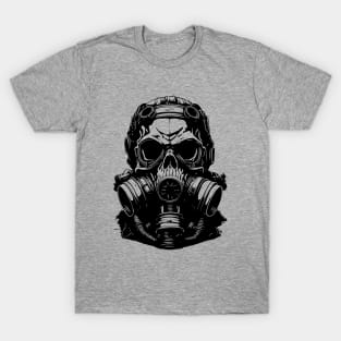 skull with a gasmask T-Shirt